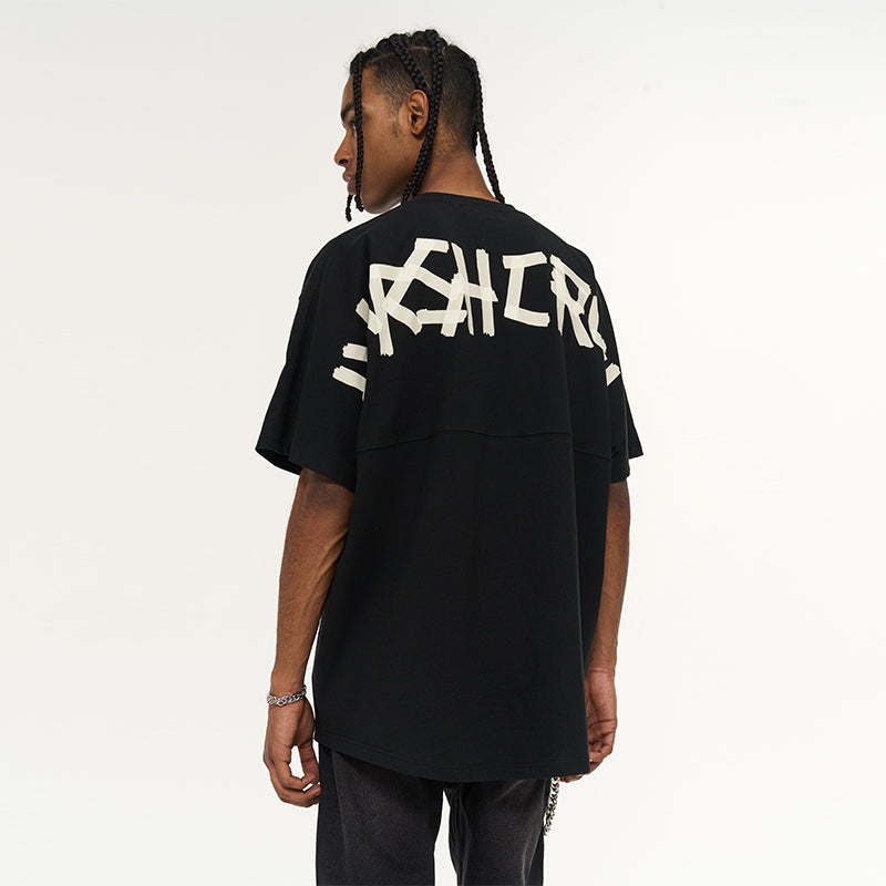 Taped Logo Printed Tee