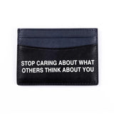 Statement Leather Card Holder