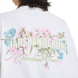 Blooming Flowers Embroidered Tee