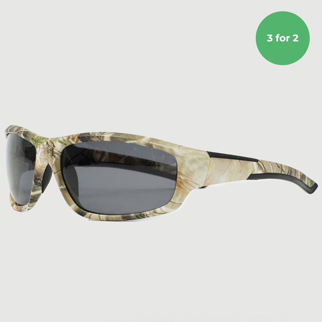 Huntsman Sunglasses - Forest Camo