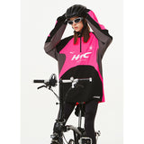 Cycling Colorblock Zipper Tee