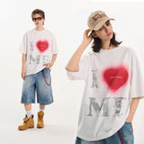 Heart Print Heavyweight Tee