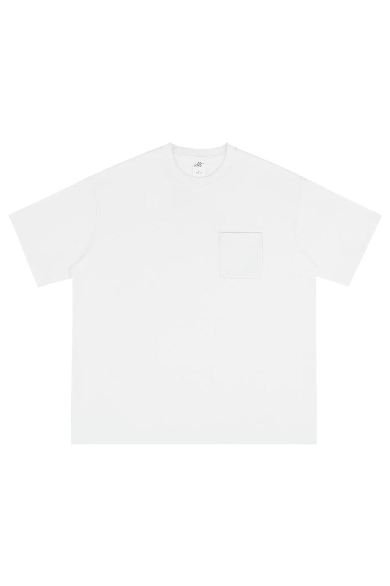 Oversized Pocket Cotton Tee