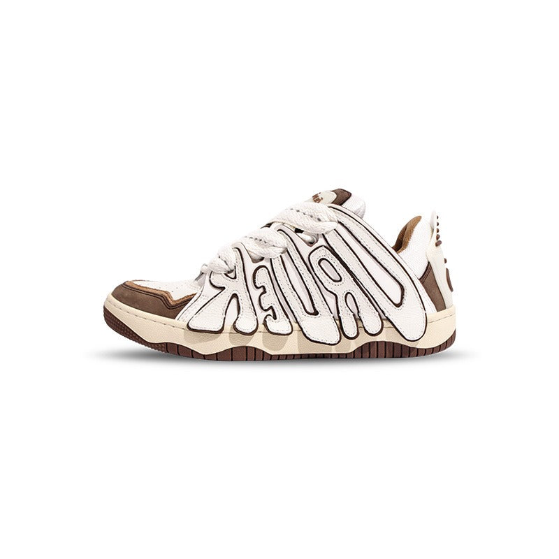 Skater 001 Mocha Sneakers