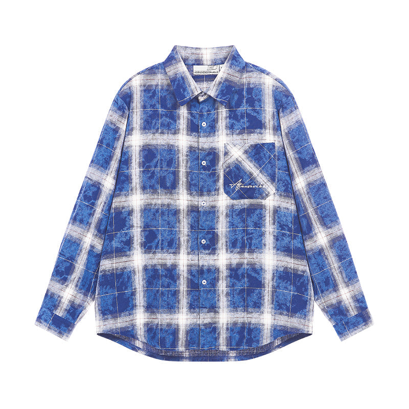 Handwritten Plaid Shirt