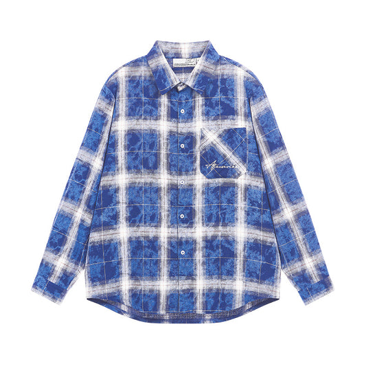 Handwritten Plaid Shirt