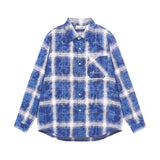 Handwritten Plaid Shirt