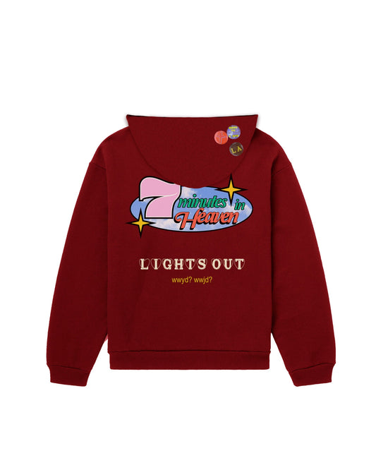 "Lights Out" Hoodie (Red)