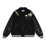 Brenches Embroidered Varsity Jacket