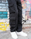 EPTM UTTER CARGO PANTS - BLACK