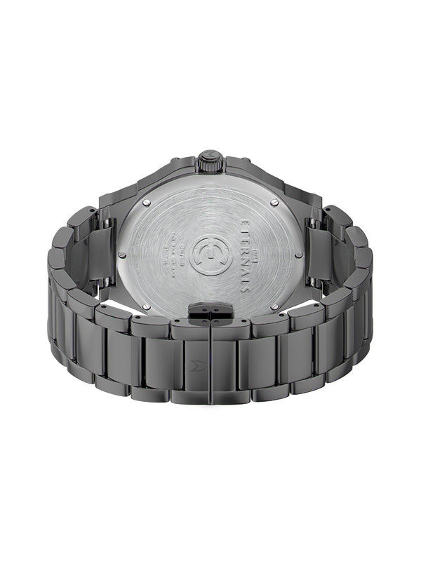 AU140MV - ULTRA SLIM SERSI GUNMETAL WATCH