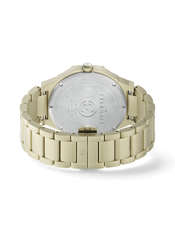 AU141MV - ULTRA SLIM THENA CHAMPAGNE GOLD WATCH