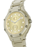 AU141MV - ULTRA SLIM THENA CHAMPAGNE GOLD WATCH