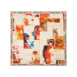 Collage Faces Silk Scarf [Multi]