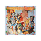 Dinner With Friends Silk Scarf [Multi]