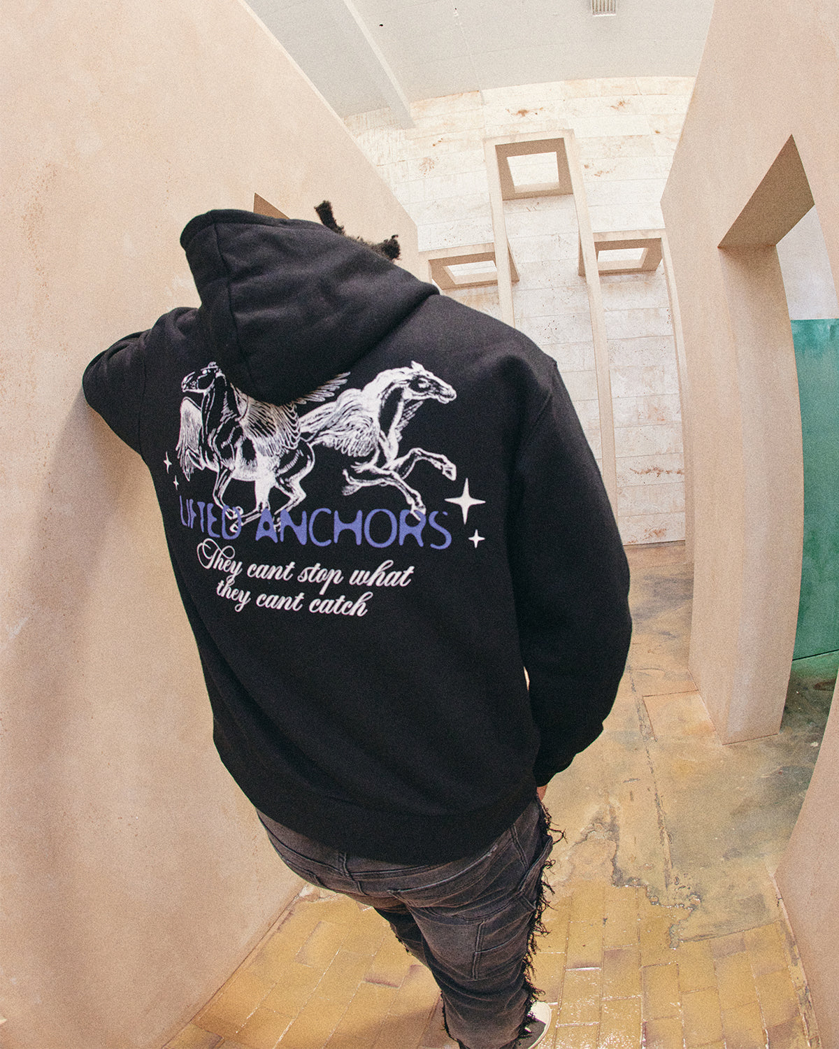 "Pegasus" Hoodie (Black)