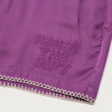 Blanket Stitch Short - Purple