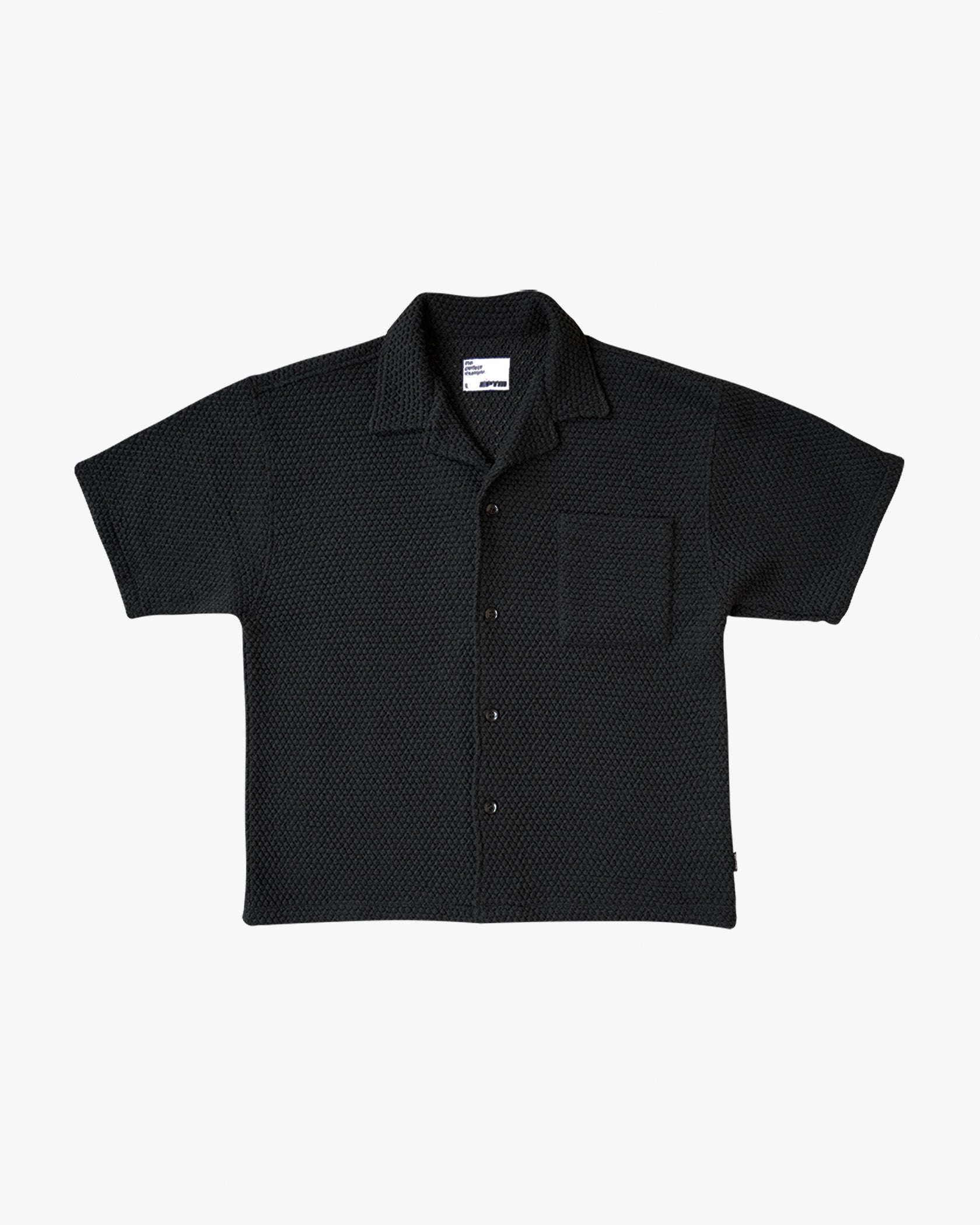 EPTM BUBBLE SHIRT - BLACK