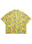 Cabo Floral Button Up - Yellow