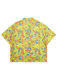 Cabo Floral Button Up - Yellow