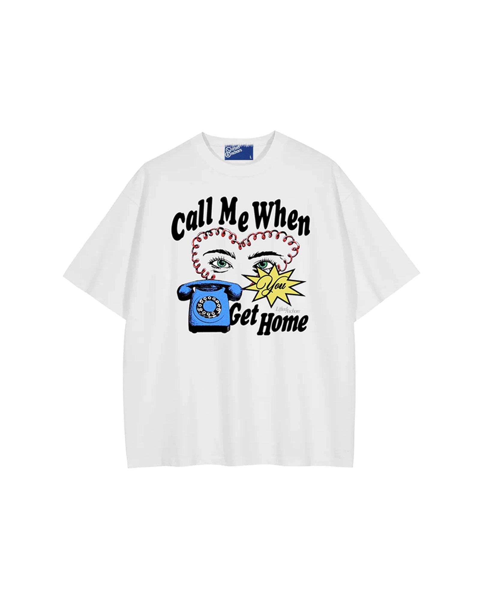 "Call Me" Tee (White)