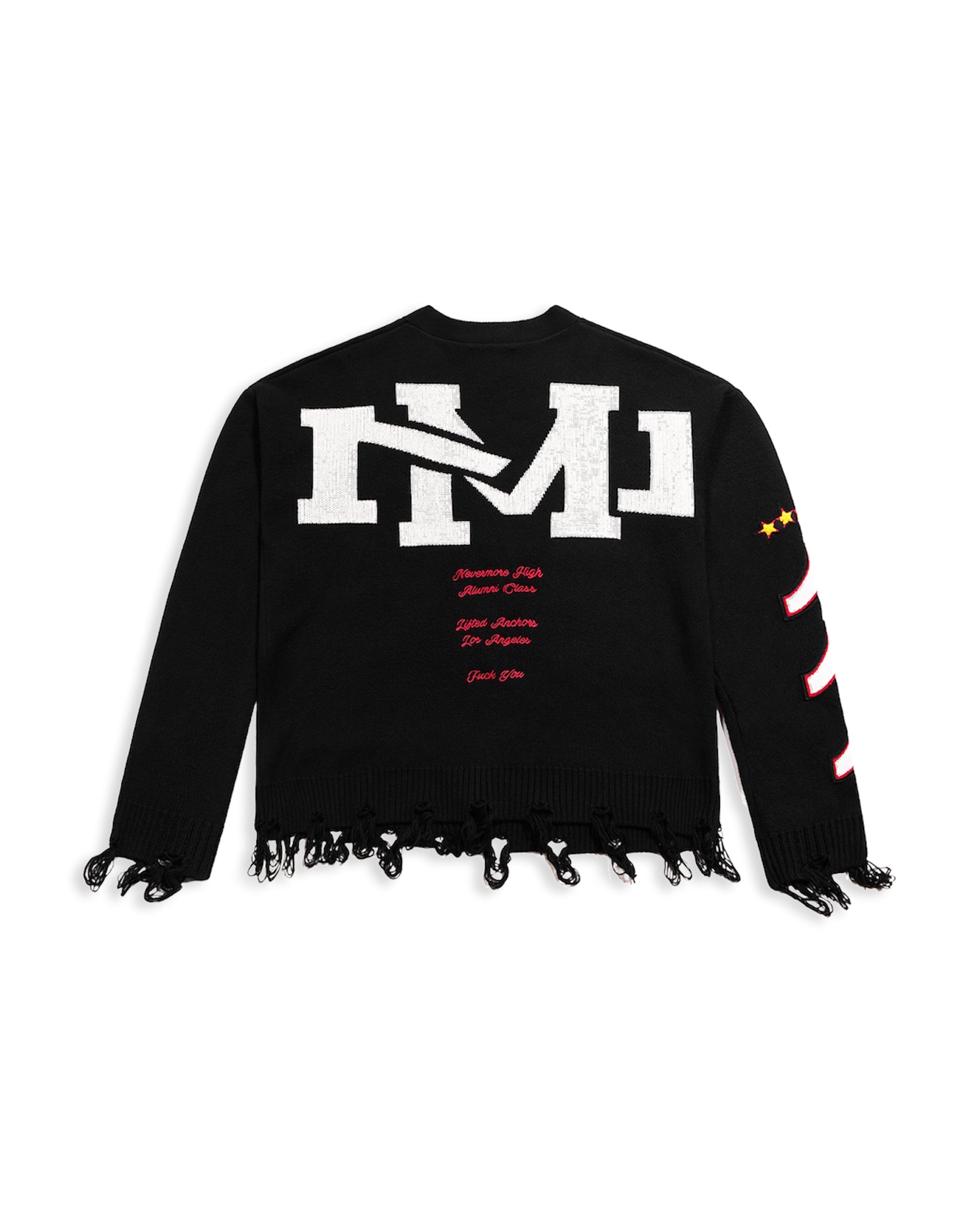 "Honors" Cardigan (Black)