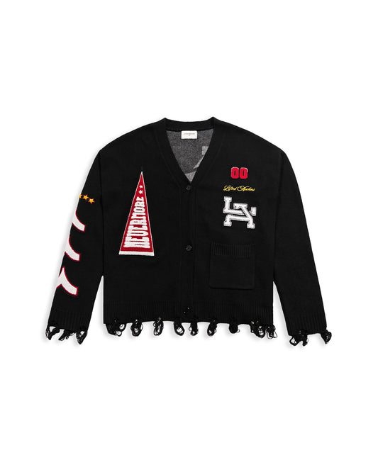 "Honors" Cardigan (Black)