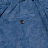 Corduroy Baggy Pant - Blue