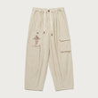 Corduroy Baggy Pant - Cream