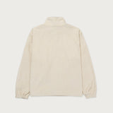 Corduroy Qtr Zip Anorak - Cream