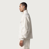 Corduroy Qtr Zip Anorak - Cream