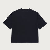 Crest Logo Box Tee - Black