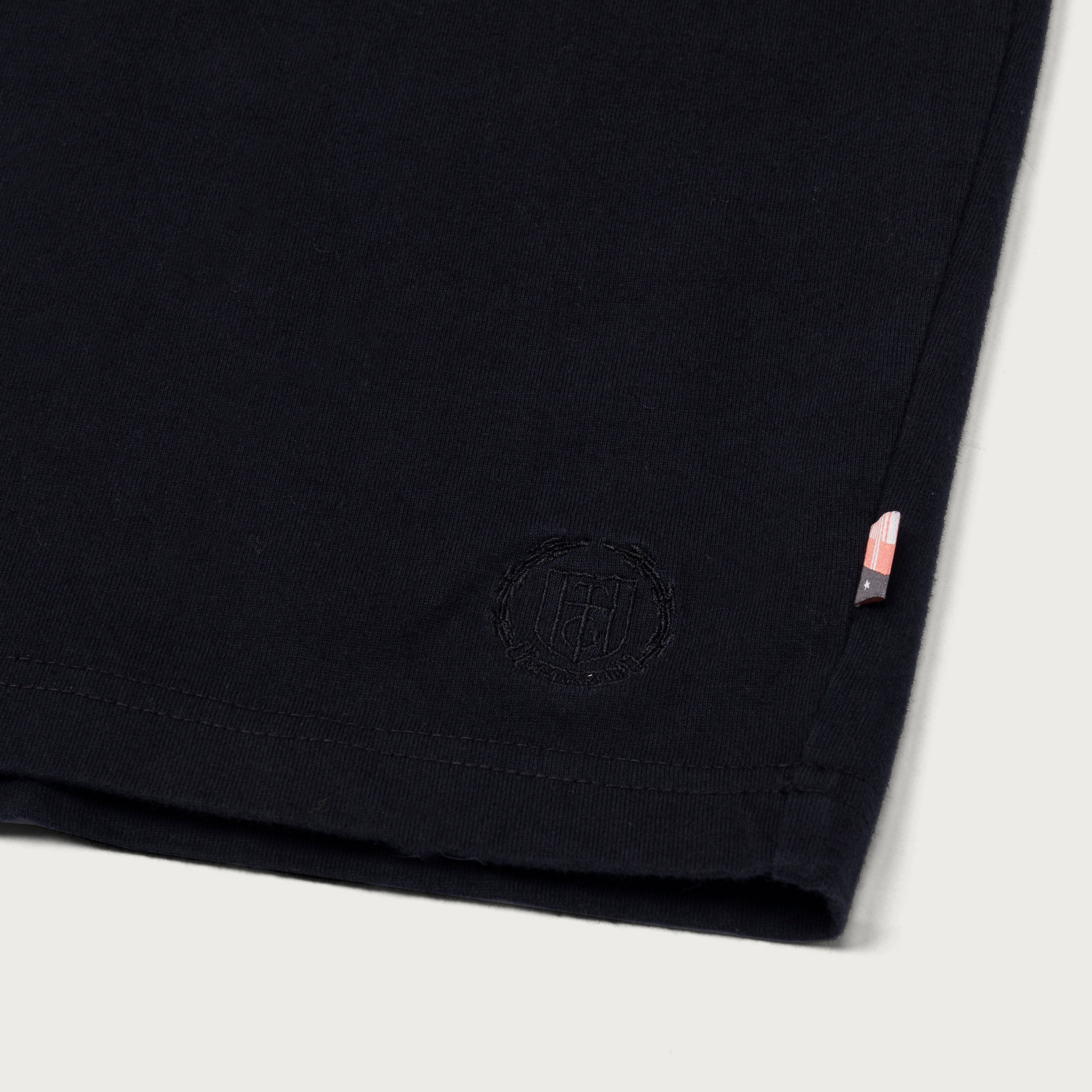 Crest Logo Box Tee - Black