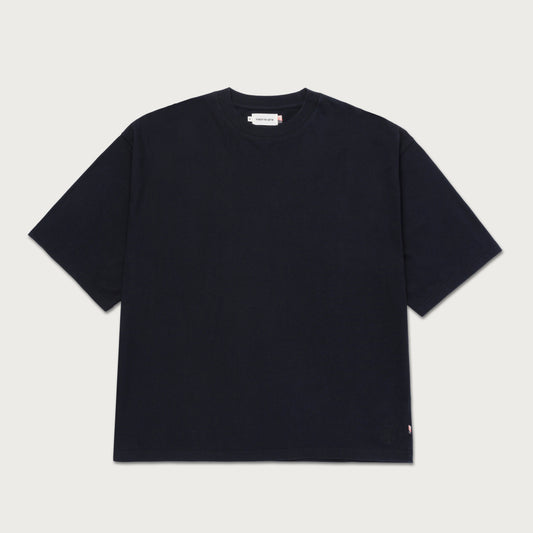 Crest Logo Box Tee - Black