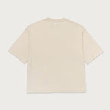 Crest Logo Box Tee - Cream