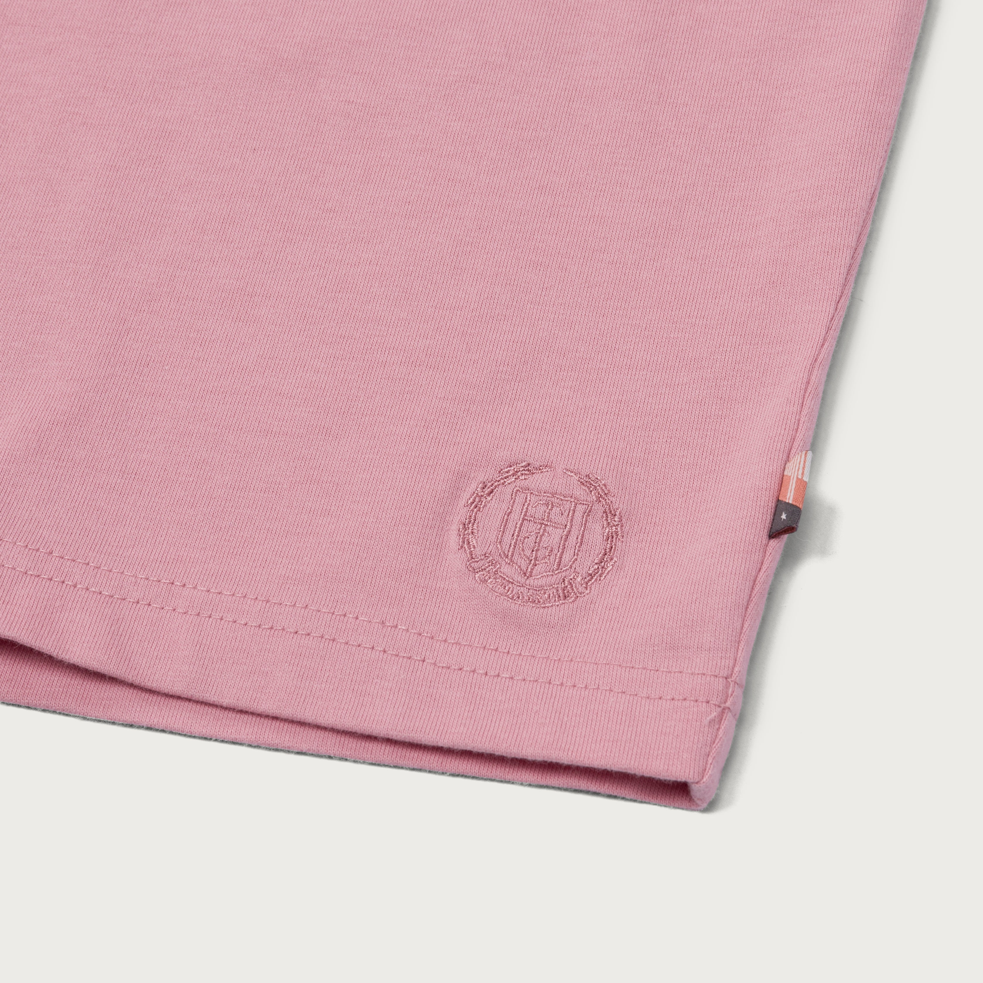 Crest Logo Box Tee - Pink