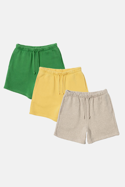 CORE SWEATSHORT 3 PACK