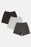 CORE SWEATSHORT 3 PACK