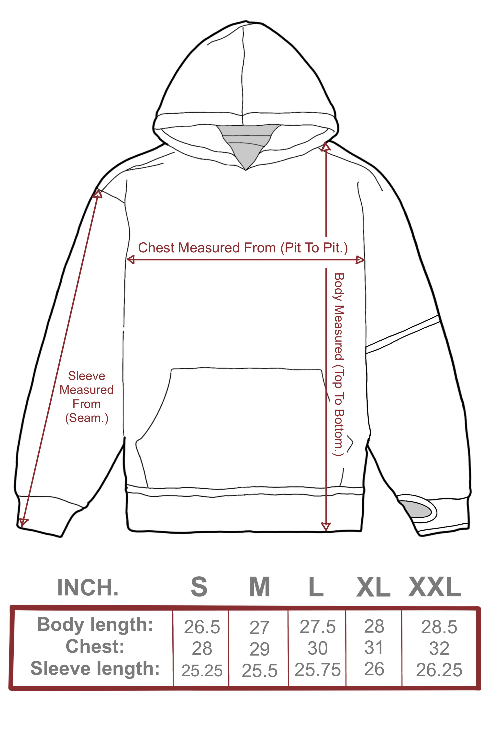 ARM CAST HOODIE