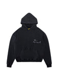 Chainstitch Hoodie - Vintage Black