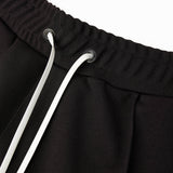 classic slim track pant piping / black + 3M