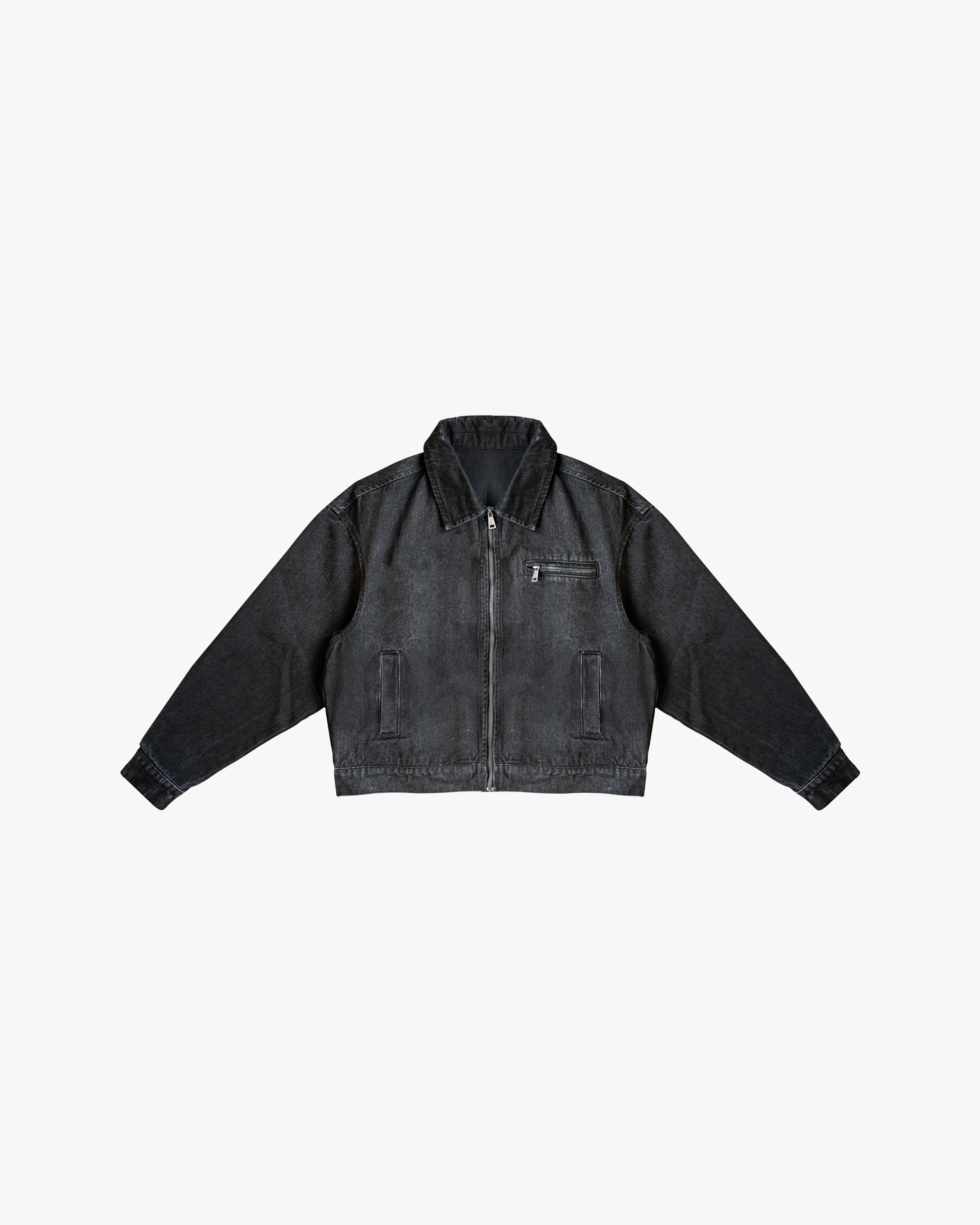 EPTM DENIM SHACKET - BLACK