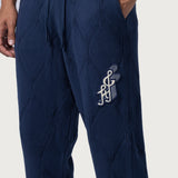 Diamond Knit Pant - Navy