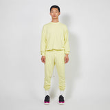 loop terry roaming sweatpants / canary yellow