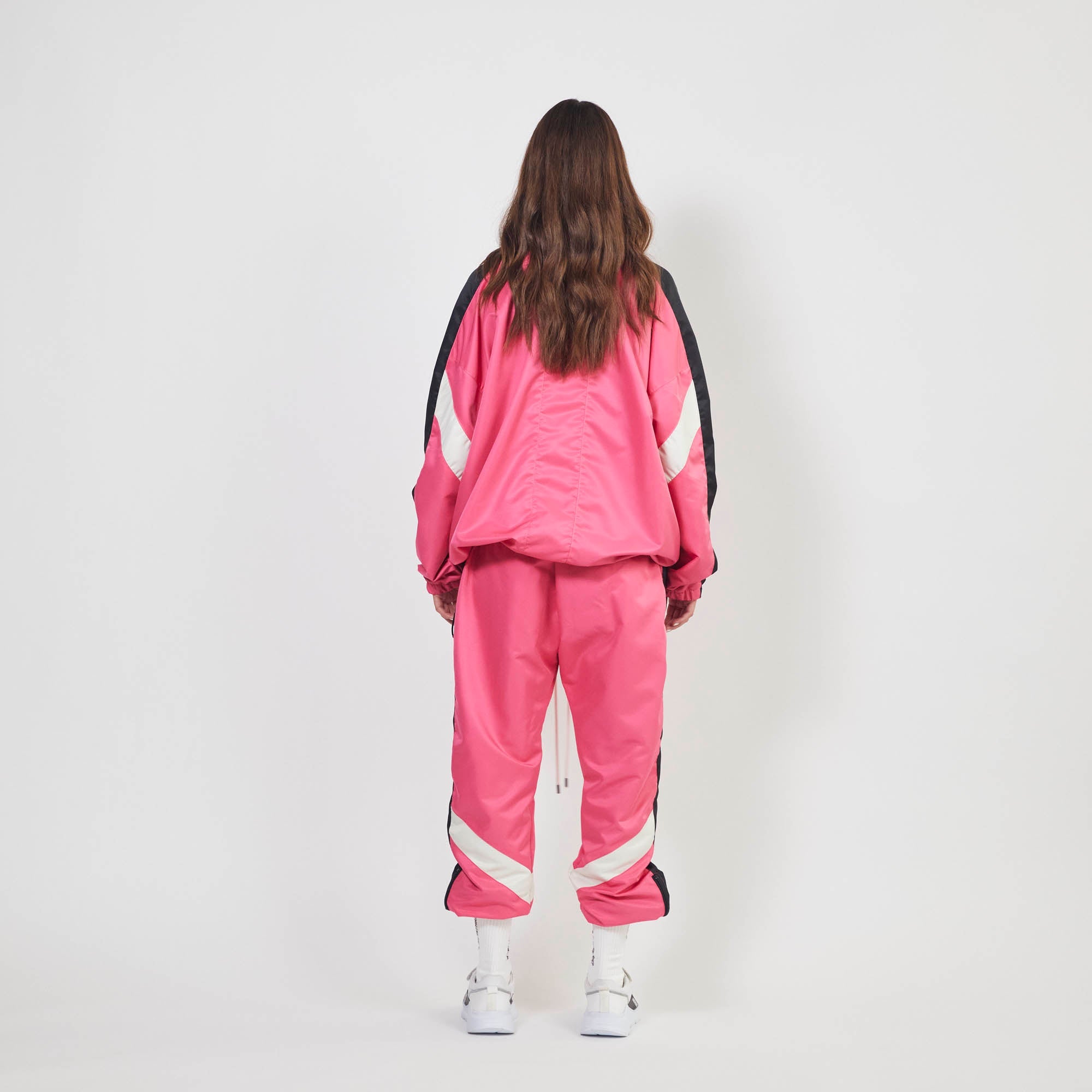 anorak 2.5 / wildflower pink + black + ivory