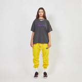 polar fleece roaming sweatpants / yellow