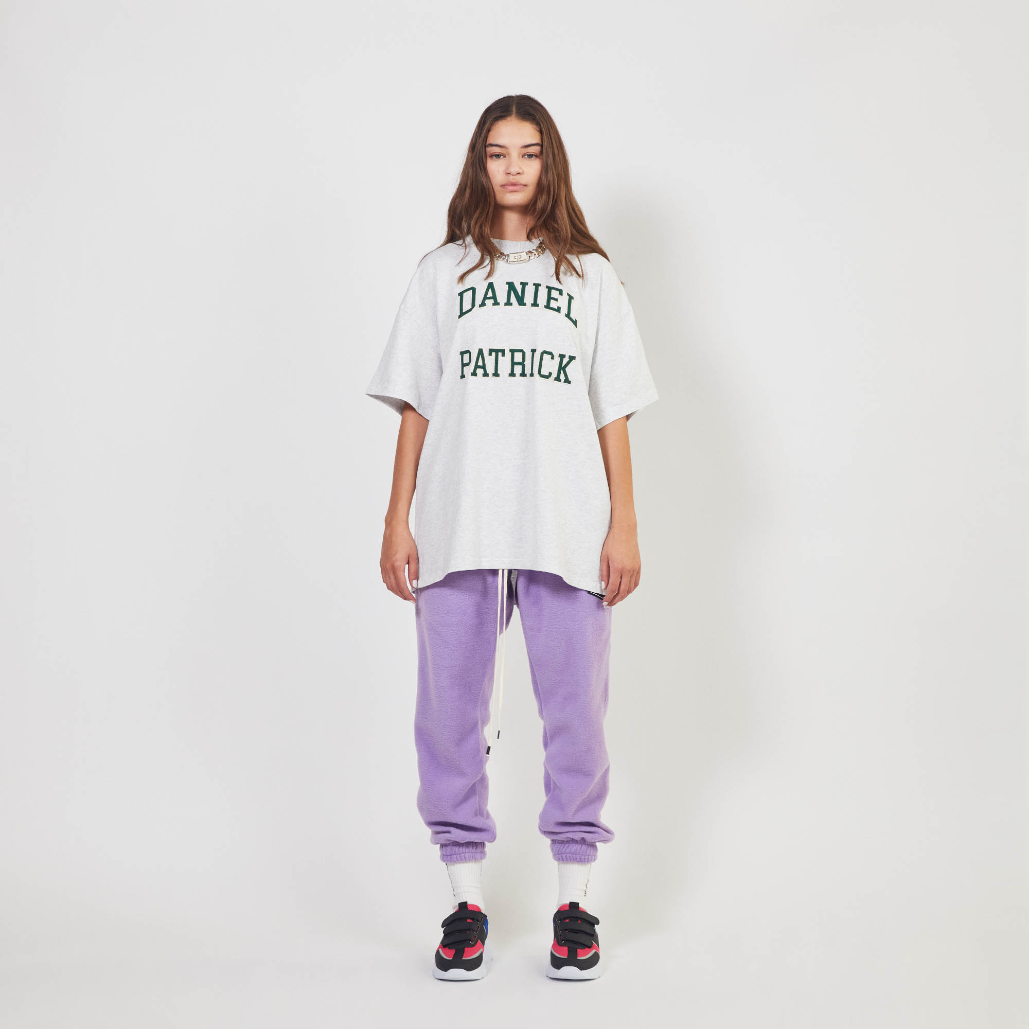 polar fleece roaming sweatpants / purple haze