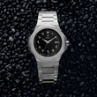 DS104SS - DAY TRIP STEEL SILVER AND BLACK WATCH