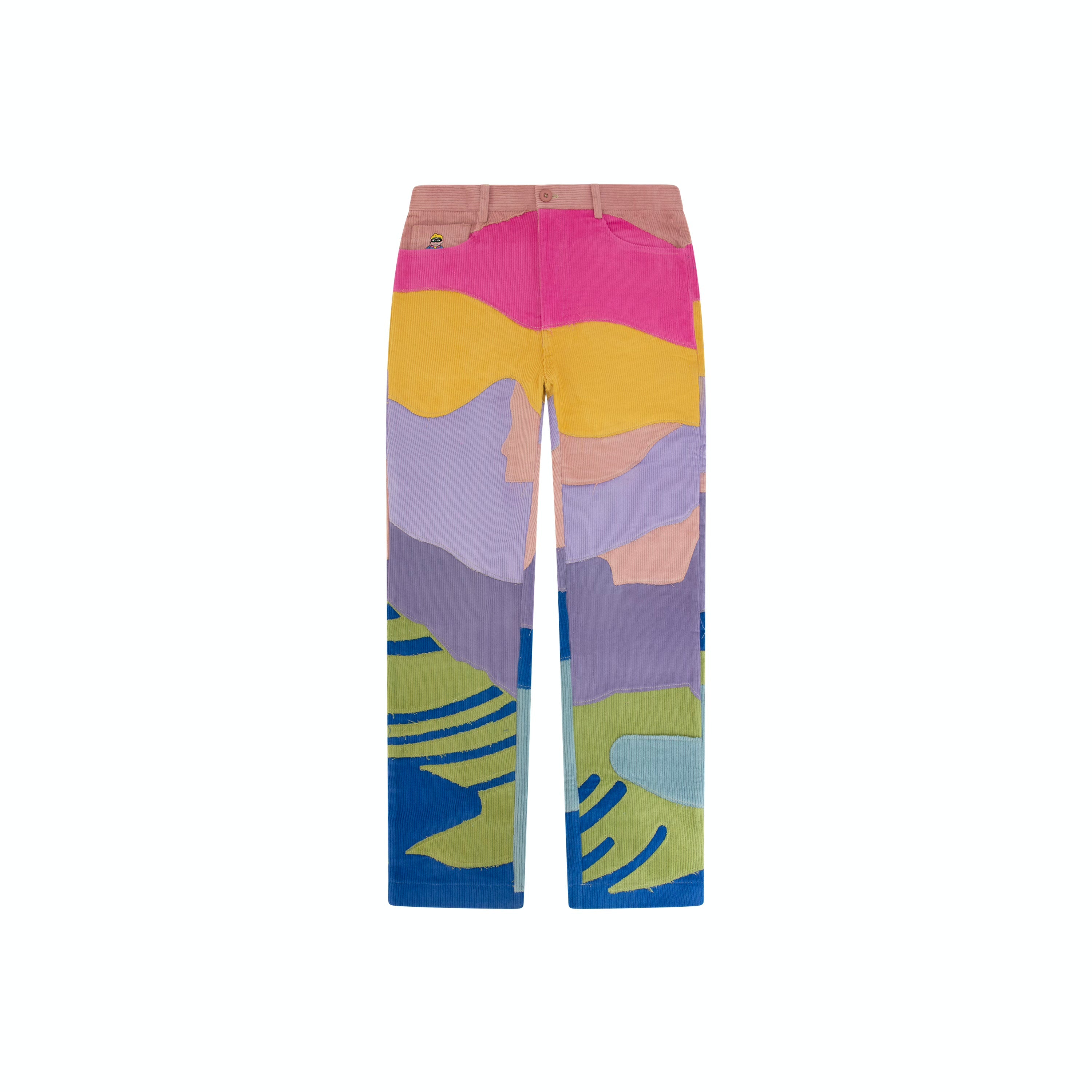 Colorful Cord Landscape Pant