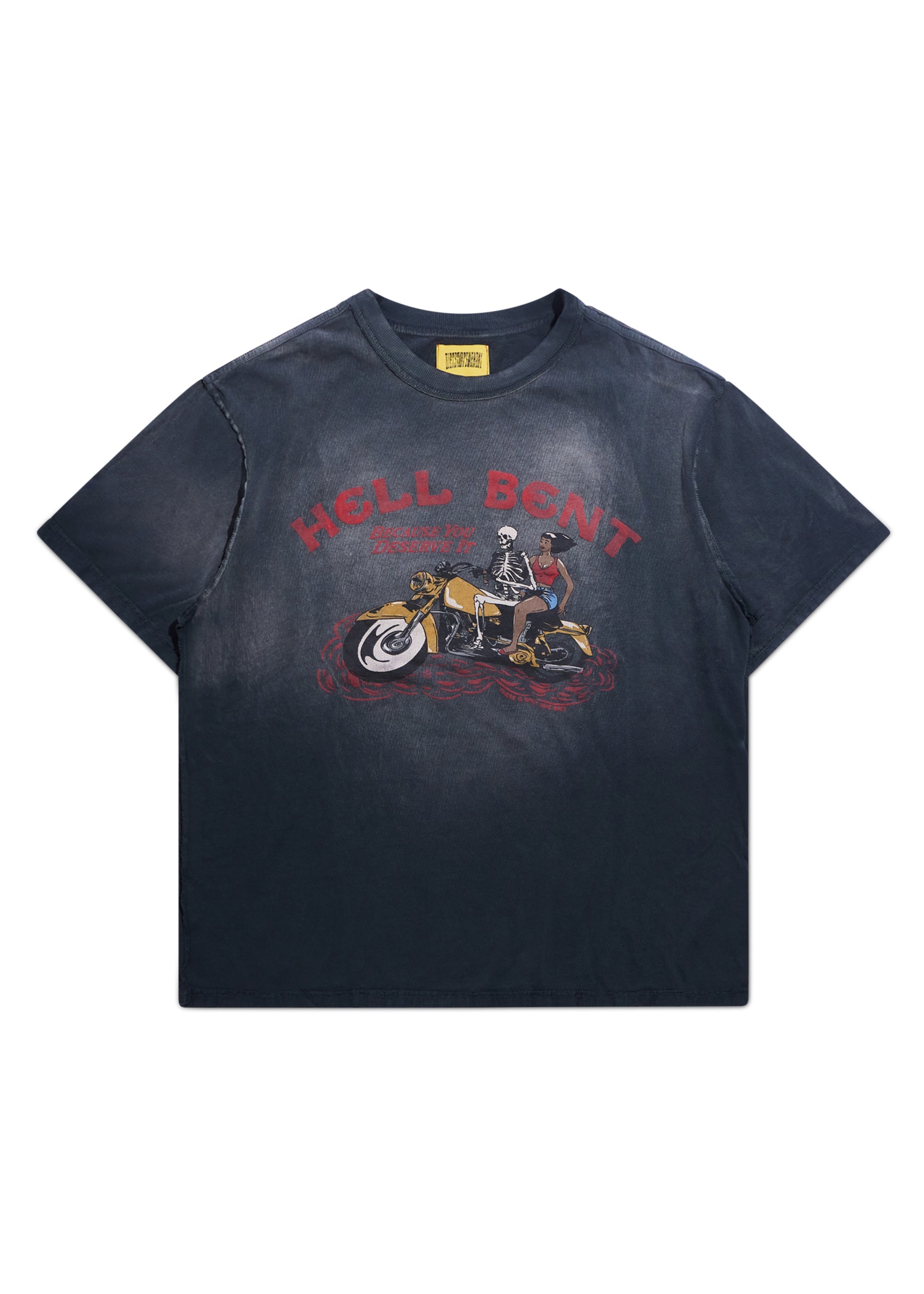 Hell Bent Tee - Vintage Black